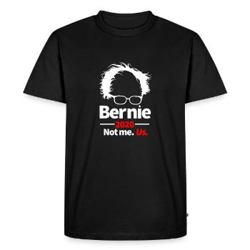 Bernie Sanders 2020 Pas moi. États-Unis politique - T-shirt Premium bio Homme - noir - Devant - Nico (187cm)