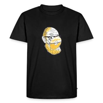 Anti coronavirus - Men's Premium Organic T-Shirt - black - Front - Nico (187cm)