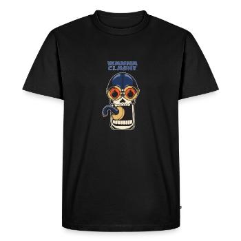 Wanna Clash Arena Royale Clans - T-shirt Premium bio Homme - noir - Devant - Nico (187cm)