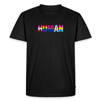 LGBtT Égalité des genres Gay Pride Human Rights Fun G - T-shirt Premium bio Homme - noir - Devant - Nico (187cm)