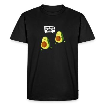 J'ai dit que tu étais le bon genre de Fat Guacamole Fun G - T-shirt Premium bio Homme - noir - Devant - Nico (187cm)