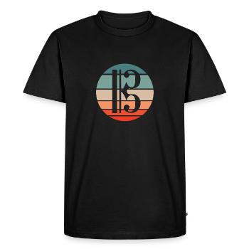 Viola Key Viola Viola Violist - T-shirt Premium bio Homme - noir - Devant - Nico (187cm)