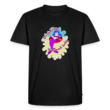 Every Body Is A Beach Body mermaid body positivity - Men's Premium Organic T-Shirt - black - Front - Nico (187cm)