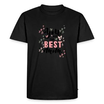 Tu es la meilleure maman - T-shirt Premium bio Homme - noir - Devant - Nico (187cm)