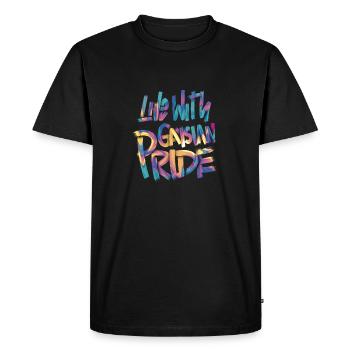 Gay Lesbian LGBTQ Pride Gaysian I Cadeau - T-shirt Premium bio Homme - noir - Devant - Nico (187cm)