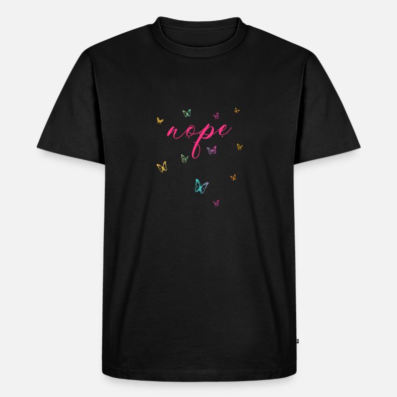 Nope - Dites simplement non! - T-shirt Premium bio Homme - noir