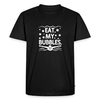 Équipe de natation Nageurs Amateurs de natation amusants - T-shirt Premium bio Homme - noir - Devant - Nico (187cm)