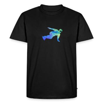 Snowboard Freestyle Snowboarding Wintersport Snow - Men's Premium Organic T-Shirt - black - Front - Nico (187cm)