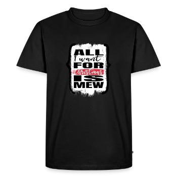 Dinosaurs Dinosaur Tshirt Animals avogato - Men's Premium Organic T-Shirt - black - Front - Nico (187cm)