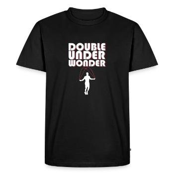Speed Rope Skipping - Bouncy Rope Double Skipping - Men's Premium Organic T-Shirt - black - Front - Nico (187cm)