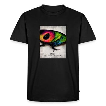 Un thème intéressant comme dans les films pour les amoureux de la peur - T-shirt Premium bio Homme - noir - Devant - Nico (187cm)