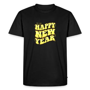 Fête du Nouvel An 2023 - Compte à rebours pour le Nouvel An - T-shirt Premium bio Homme - noir - Devant - Nico (187cm)