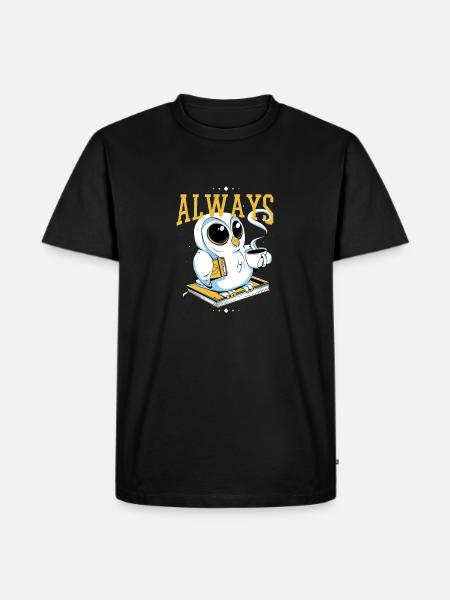 Always Lilly nur für echte Fans - Männer Premium Bio T-Shirt - Schwarz