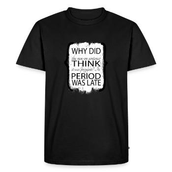 animal Book Keeper Cadeau Cadeau d’anniversaire - T-shirt Premium bio Homme - noir - Devant - Nico (187cm)