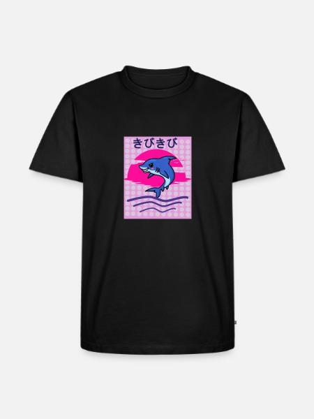 Snappy in Japanese - Men's Premium Organic T-Shirt - black