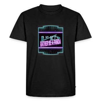 growler ice bear funny quote birthday present idea - T-shirt Premium bio Homme - noir - Devant - Nico (187cm)