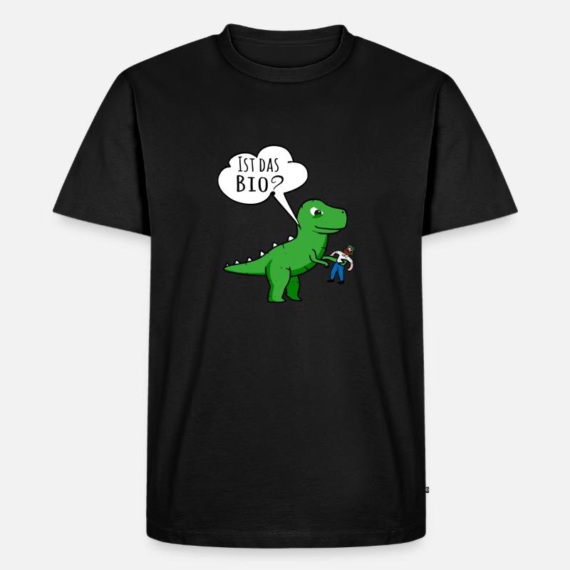 Ist das Bio - Männer Premium Bio T-Shirt - Schwarz