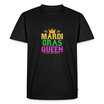 Mardi Gras Queen Parade BeadsParty - Men's Premium Organic T-Shirt - black - Front - Nico (187cm)