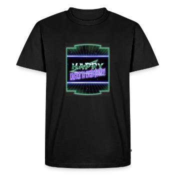 drôles de dictons bday pictures geek amour humour - T-shirt Premium bio Homme - noir - Devant - Nico (187cm)