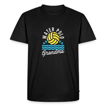 Water Polo Granny Love Gameday Championship Team - T-shirt Premium bio Homme - noir - Devant - Nico (187cm)