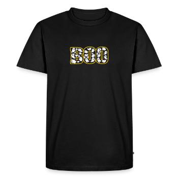 Boo Ghost Halloween Lover Funny Ghost Party - Men's Premium Organic T-Shirt - black - Front - Nico (187cm)