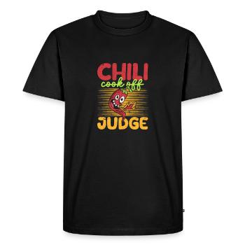 Chili Cook Off Richter Funny Mexican BCC Chili - T-shirt Premium bio Homme - noir - Devant - Nico (187cm)