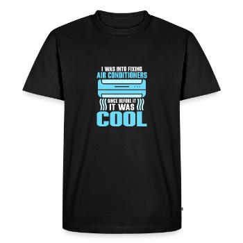 J’étais dans la réparation de climatiseurs Repair HVAC te - T-shirt Premium bio Homme - noir - Devant - Nico (187cm)