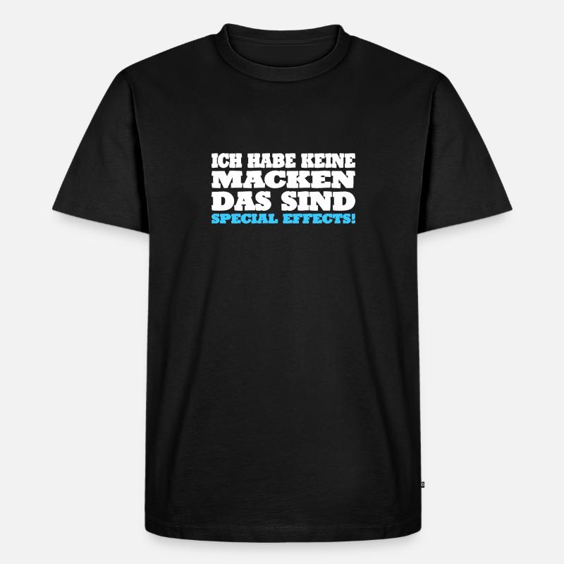 Spruch Geschenkidee Sarkastisch - Männer Premium Bio T-Shirt - Schwarz