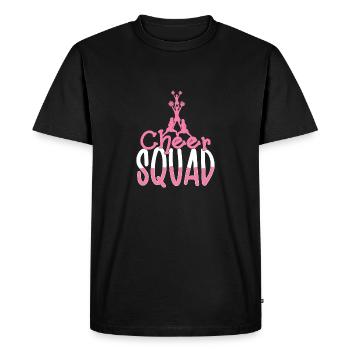 Cheer Squad Cheerleading Cheerleader - Men's Premium Organic T-Shirt - black - Front - Nico (187cm)
