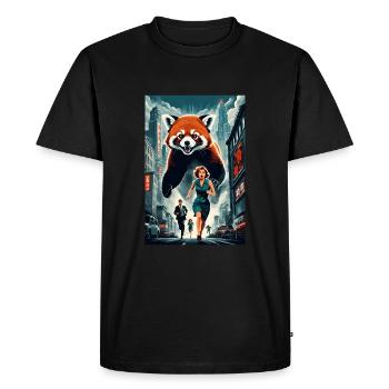 Affiche du film : Massacre du panda rouge sang (1954) - T-shirt Premium bio Homme - noir - Devant - Nico (187cm)