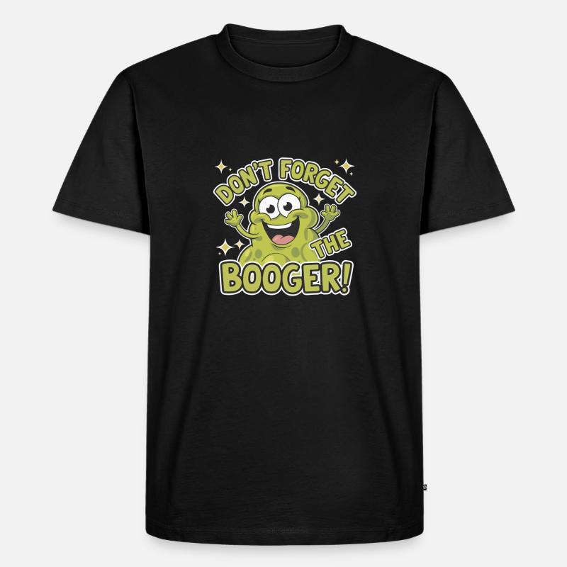POPEL - Männer Premium Bio T-Shirt - Schwarz