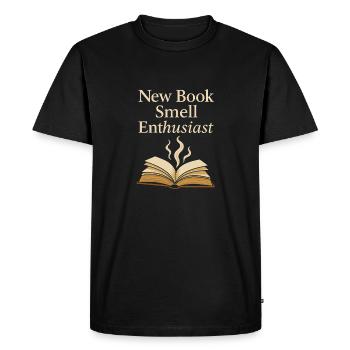 Livre Sniffer Reader -Fragrance Pride Old Pages Arôme - T-shirt Premium bio Homme - noir - Devant - Nico (187cm)
