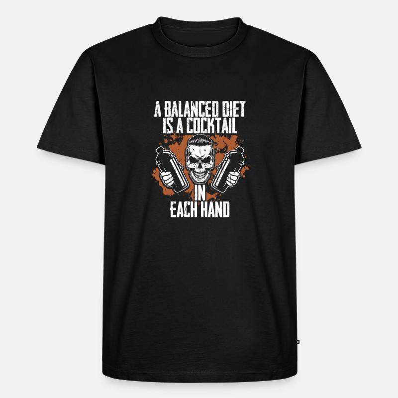 Bartender Bartender Bartending - Men's Premium Organic T-Shirt - black