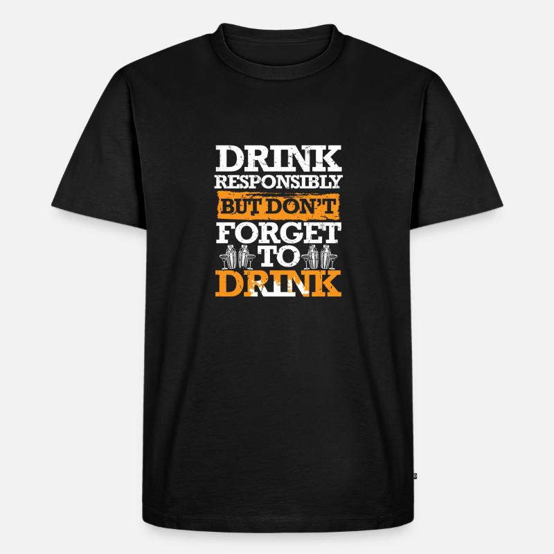Bartender Bartender Bartending - Men's Premium Organic T-Shirt - black
