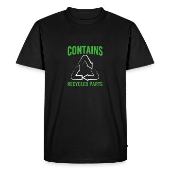 Organ Donor Liver Organ Donor Liver Donation - Men's Premium Organic T-Shirt - black - Front - Nico (187cm)