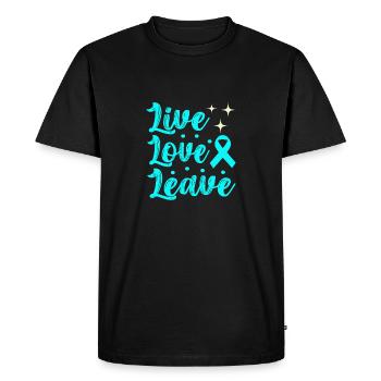 Trouble anxieux Trouble anxieux - T-shirt Premium bio Homme - noir - Devant - Nico (187cm)