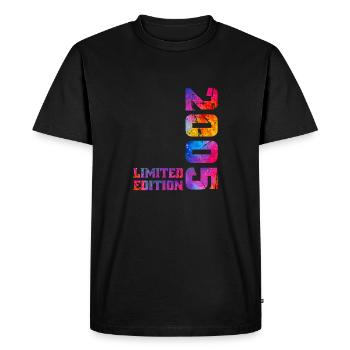 20 Ans Né en 2005 20ème Anniversaire Garçon Fille - T-shirt Premium bio Homme - noir - Devant - Nico (187cm)