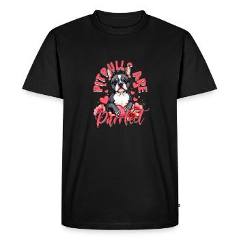 Pitbull Les pitbulls sont parfaits - T-shirt Premium bio Homme - noir - Devant - Nico (187cm)