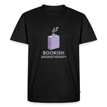 Livre Sniffer Reader -Fragrance Pride Old Pages Arôme - T-shirt Premium bio Homme - noir - Devant - Nico (187cm)