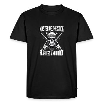 Escrima Arnis Martial Arts - Men's Premium Organic T-Shirt - black - Front - Nico (187cm)