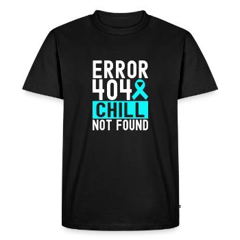 Trouble anxieux Trouble anxieux - T-shirt Premium bio Homme - noir - Devant - Nico (187cm)