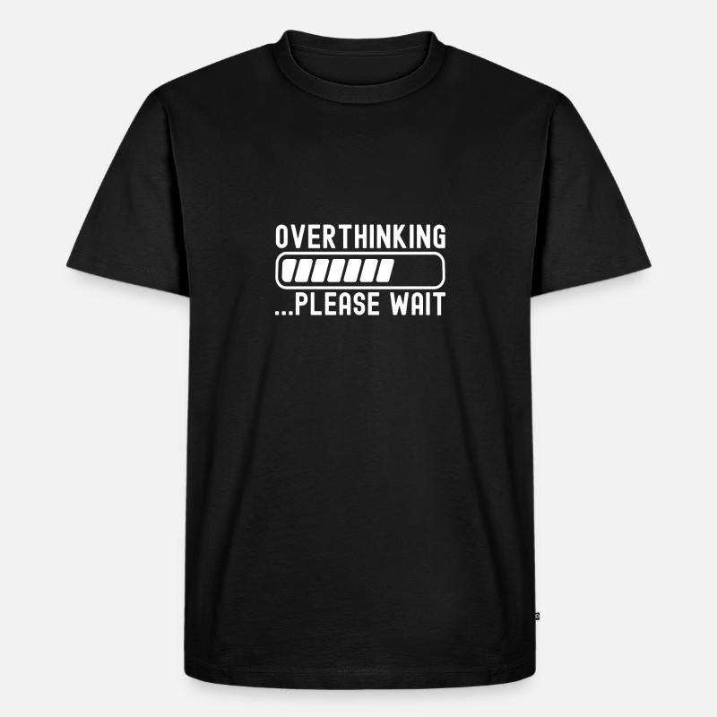 Angststörung Anxiety disorder - Männer Premium Bio T-Shirt - Schwarz