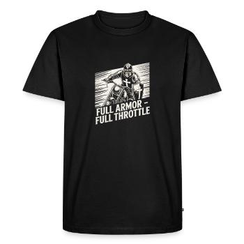 Christian Biker Full Armor Full Throttle - T-shirt Premium bio Homme - noir - Devant - Nico (187cm)
