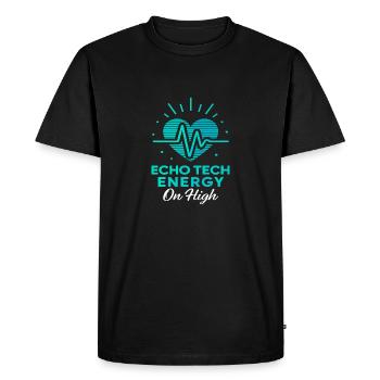 Ultrasound Technician Diagnostic Imaging - Men's Premium Organic T-Shirt - black - Front - Nico (187cm)