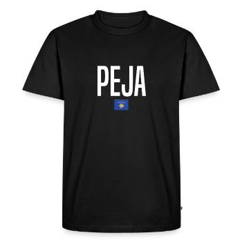 Peja, Kosovo - T-shirt Premium bio Homme - noir - Devant - Nico (187cm)