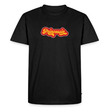 Princesse - T-shirt Premium bio Homme - noir - Devant - Nico (187cm)