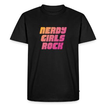 Jupe Nerdy Girls - T-shirt Premium bio Homme - noir - Devant - Nico (187cm)