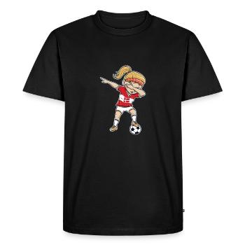  Denmark Gift Dab - T-shirt Premium bio Homme - noir - Devant - Nico (187cm)