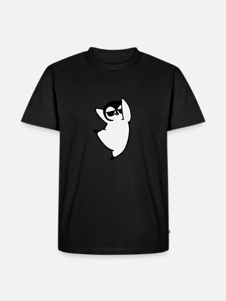 Dabbing Penguin - Animal Penguin - Men's Premium Organic T-Shirt - black