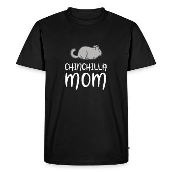 Chinchilla - Chinchilla - Chinchillamama - T-shirt Premium bio Homme - noir - Devant - Nico (187cm)